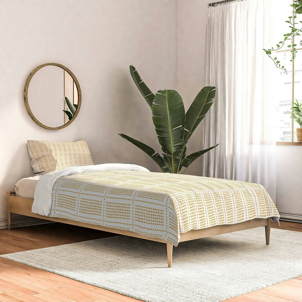 Deny Designs Twin/Twin XL Dotty Boho Geometric Cotton Comforter and Sham 2-Piece Set: $230.99 Deny Designs Twin/Twin XL Dotty Boho Geometric Cotton Comforter and Sham 2-Piece Set: $230.99