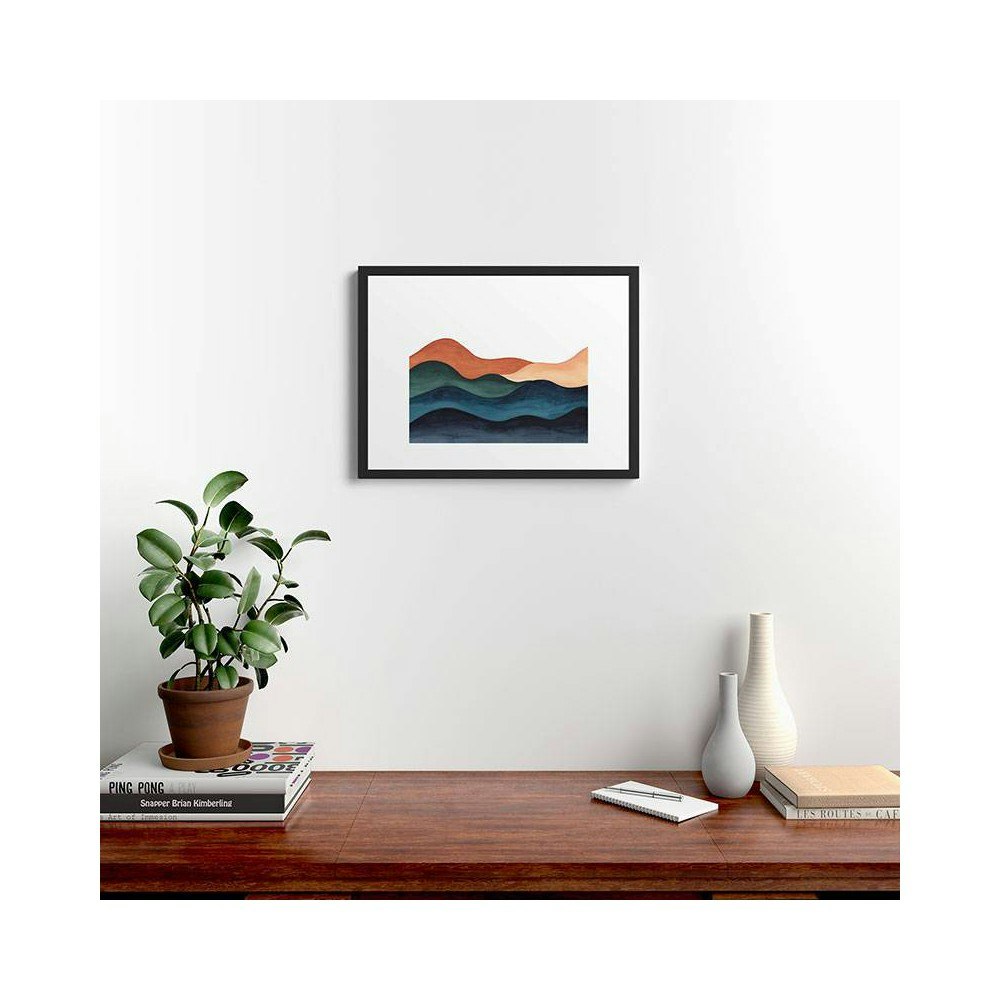 18" x 24" Kris Kivu Colors of The Earth Framed Wall Art: $99