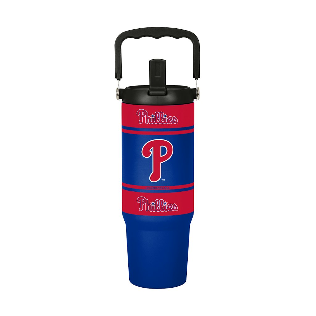 Logo Brands Philadelphia Phillies 30oz Colorblock Top Handle Tumbler: $44.99 Logo Brands Philadelphia Phillies 30oz Colorblock Top Handle Tumbler: $44.99