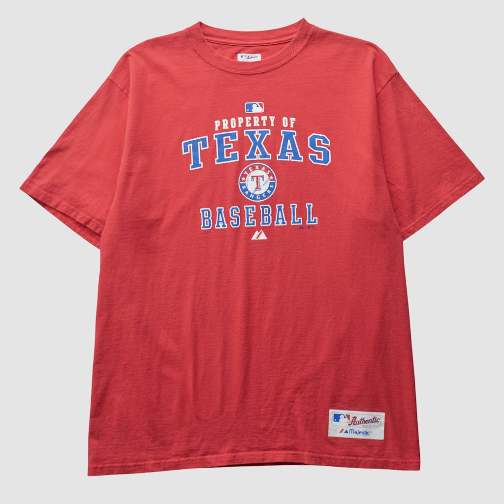 Texas Rangers Majestic 2000s T-Shirt: $39.99 Texas Rangers Majestic 2000s T-Shirt: $39.99