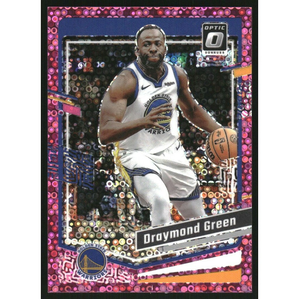 2023-24 Donruss Optic Fast Break Pink Draymond Green #57: $12 2023-24 Donruss Optic Fast Break Pink Draymond Green #57: $12