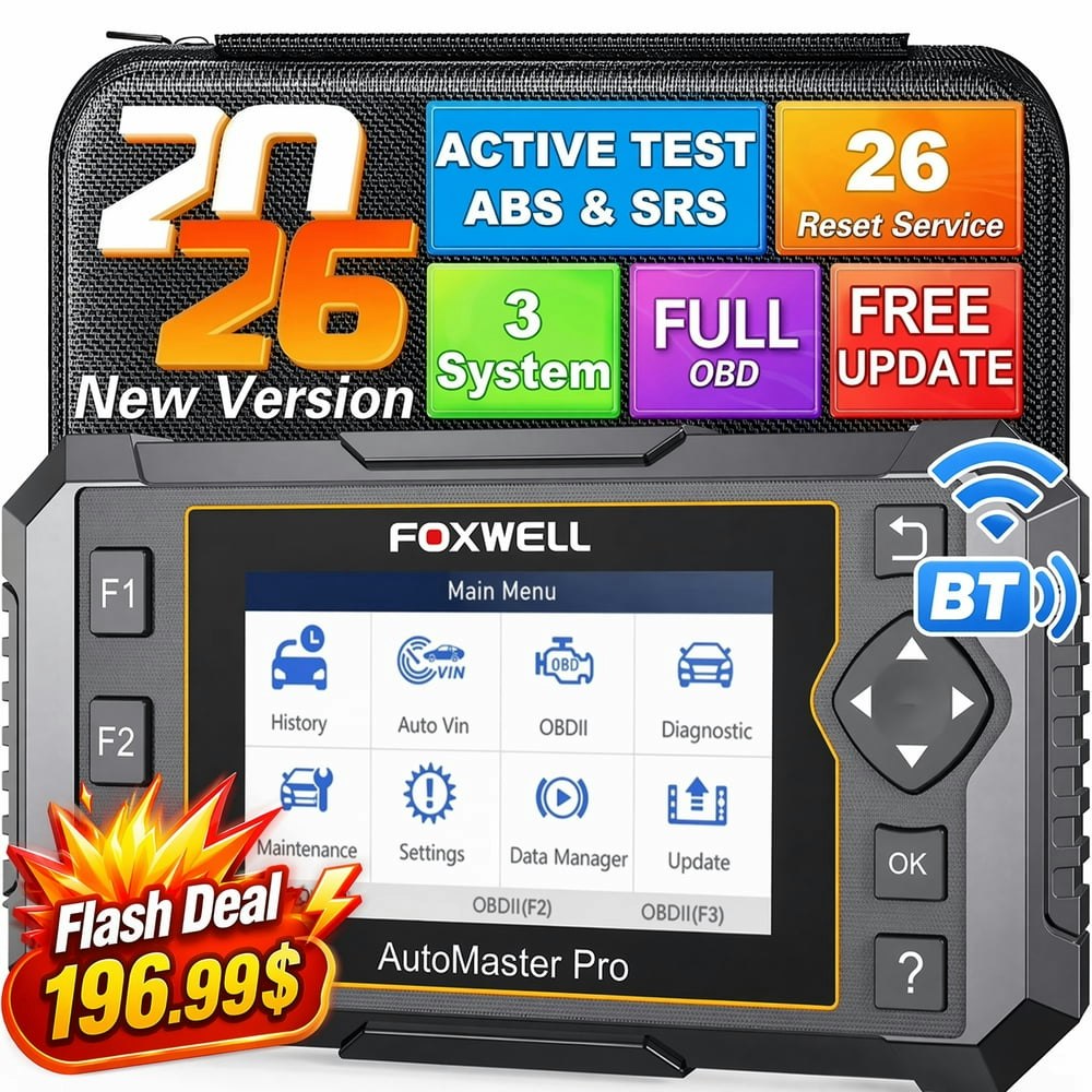 Foxwell NT650 Pro OBD2 Diagnostic Scan Tool: $196.99 Foxwell NT650 Pro OBD2 Diagnostic Scan Tool: $196.99