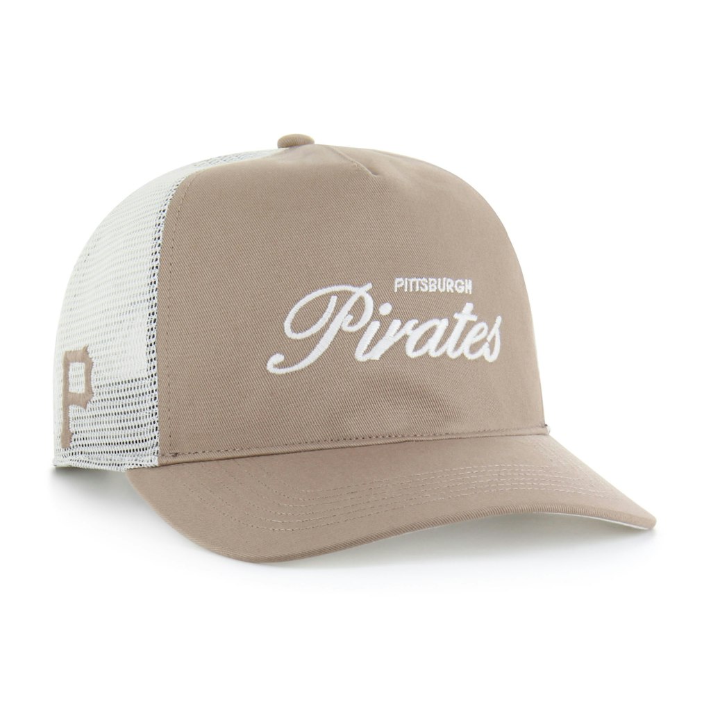 '47 Pittsburgh Pirates Foundational Mesh Hitch Adjustable Hat: $39.99 '47 Pittsburgh Pirates Foundational Mesh Hitch Adjustable Hat: $39.99