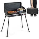 Costway 2-in-1 Gas Camping Grill & Stove w/ 4 Detachable Legs for $116 + free shipping
