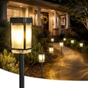HMDecor Solar Pathway Lights 8-Pack for $21 + free shipping w/ Prime