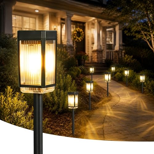 HMDecor Solar Pathway Lights 8-Pack: $20.99 HMDecor Solar Pathway Lights 8-Pack: $20.99