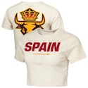 Spain Outerstuff Women's FIFA World Cup 2026 Elote Squad Cropped T-Shirt for $40 + free shipping w/ $39