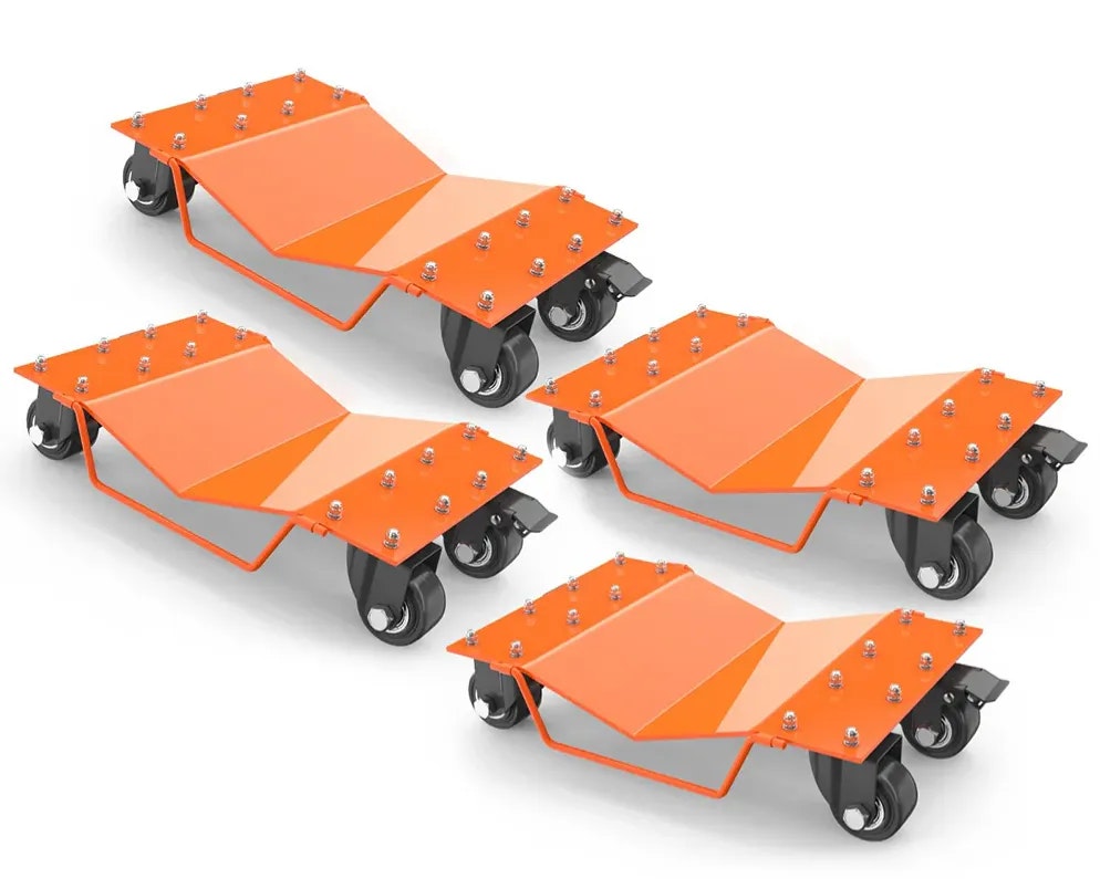 Garvee Set of 4 Heavy Duty Car Wheel Dollies: $149.60 Garvee Set of 4 Heavy Duty Car Wheel Dollies: $149.60