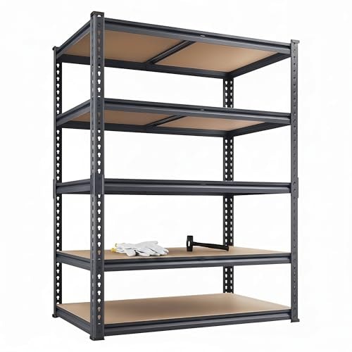 Nexvrtau 36" x 16" x 72" 5-Tier Heavy Duty Shelving Rack: $44.99 Nexvrtau 36" x 16" x 72" 5-Tier Heavy Duty Shelving Rack: $44.99