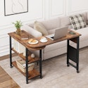 Garvee 360° Rotating End Table w/ Charging Station for $63.90 + free shipping