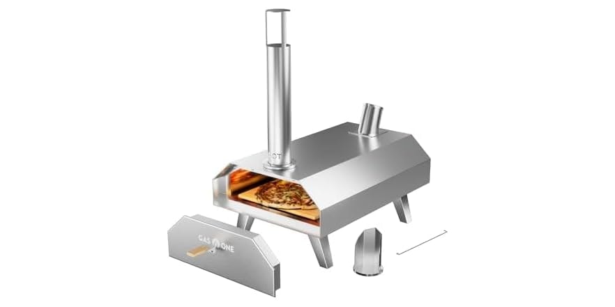 GasOne Wood Pellet 12" Pizza Oven: $55 GasOne Wood Pellet 12" Pizza Oven: $55