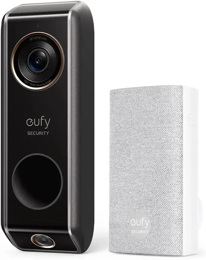 Certified Refurb eufy Dual Camera Smart Video Doorbell + Chime 2K HDR Security Cam: $50 Certified Refurb eufy Dual Camera Smart Video Doorbell + Chime 2K HDR Security Cam: $50