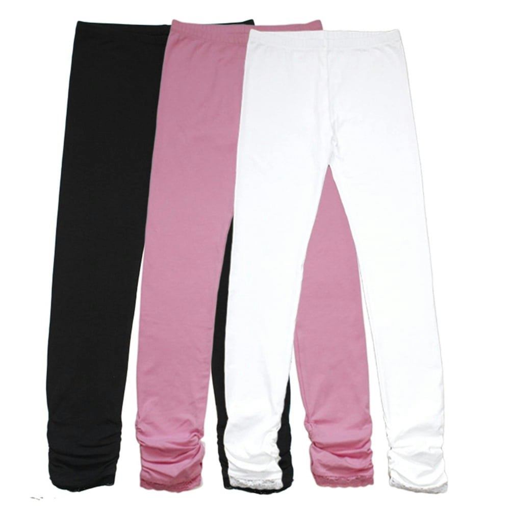 Bienzoe Girl's Cotton Stretchy School Uniform Leggings 3-Pack: $23.51 Bienzoe Girl's Cotton Stretchy School Uniform Leggings 3-Pack: $23.51
