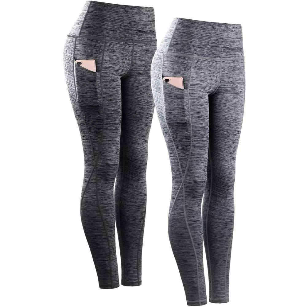 Neleus Women's High-Waist Yoga Leggings 2-Pack: $19.99 Neleus Women's High-Waist Yoga Leggings 2-Pack: $19.99
