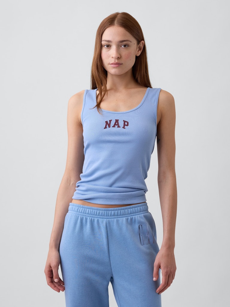 Gap Logo Ribbed Tank Top: $13.99 Gap Logo Ribbed Tank Top: $13.99