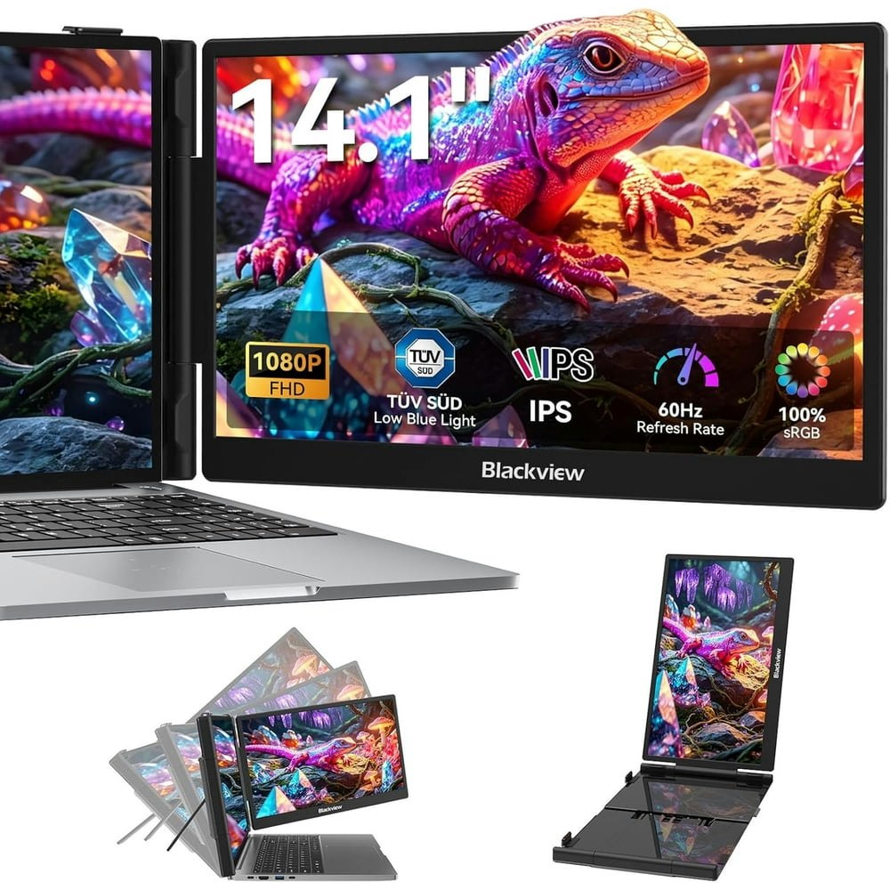 Blackview 14-inch 1080p FHD IPS Portable Laptop Monitor: $83.59
