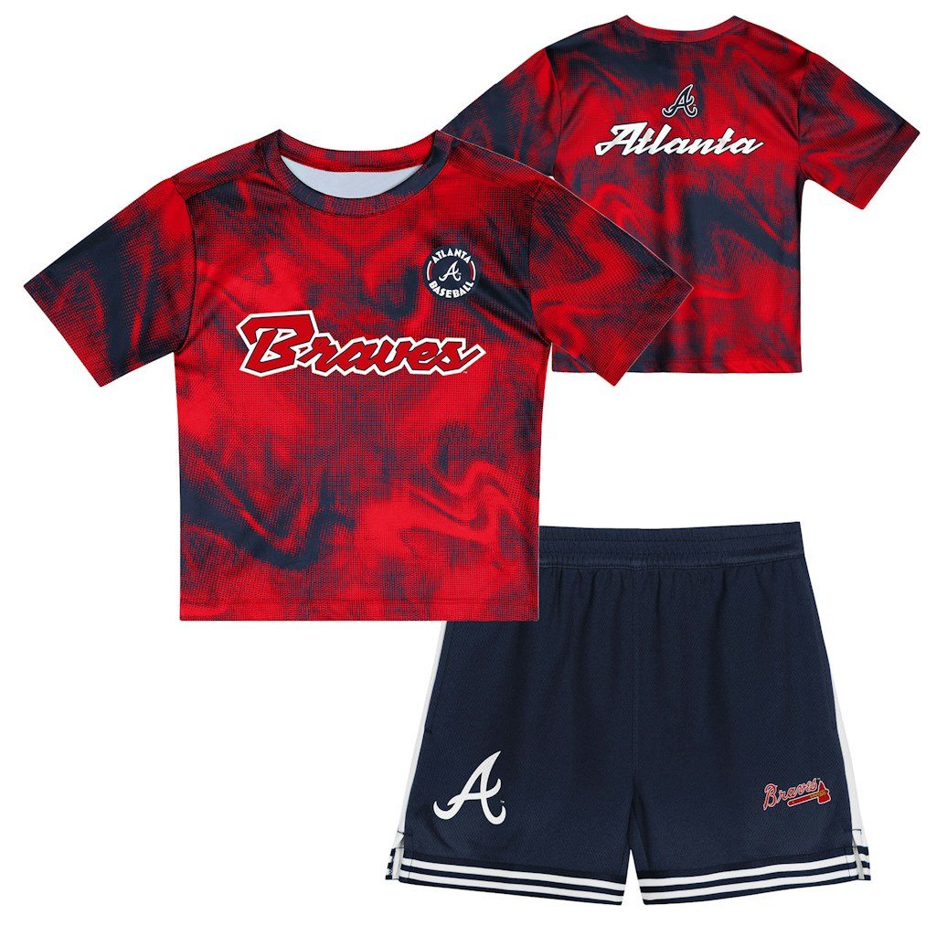 Atlanta Braves Toddler T-Shirt and Shorts Set: $44.99 Atlanta Braves Toddler T-Shirt and Shorts Set: $44.99