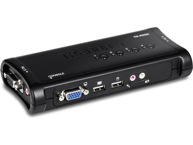 Trendnet 4-Port VGA USB KVM Switch Kit: $118.78