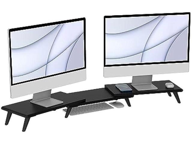 Loukin Adjustable Dual Monitor Stand Riser: $117.28