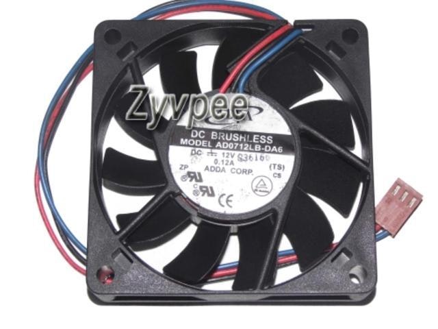 AD0712LB-DA6 70mm 12V 3-Wire Computer Case Fan: $40.51