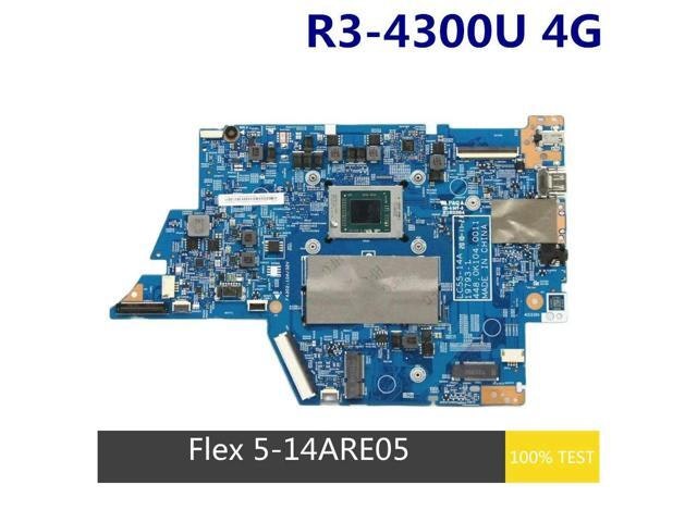 Lenovo Flex 5-14ARE05 Laptop Motherboard with AMD Ryzen 3 4300U and 4GB RAM: $221.05 Lenovo Flex 5-14ARE05 Laptop Motherboard with AMD Ryzen 3 4300U and 4GB RAM: $221.05