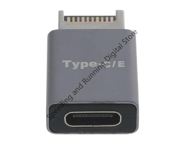 USB Type-E to USB-C Front Panel Header Adapter: $19.99 USB Type-E to USB-C Front Panel Header Adapter: $19.99