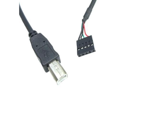 50cm 5-Pin USB to USB-B Dupont Cable: $12.99 50cm 5-Pin USB to USB-B Dupont Cable: $12.99