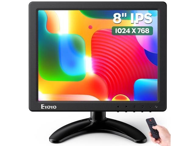 8-Inch 1024x768 IPS Mini Security Monitor: $104.99