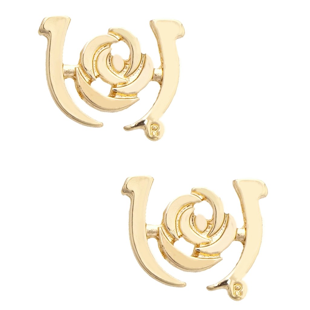 Canvas Kentucky Derby 18K Gold-Plated Outline Stud Earrings: $24.99 Canvas Kentucky Derby 18K Gold-Plated Outline Stud Earrings: $24.99