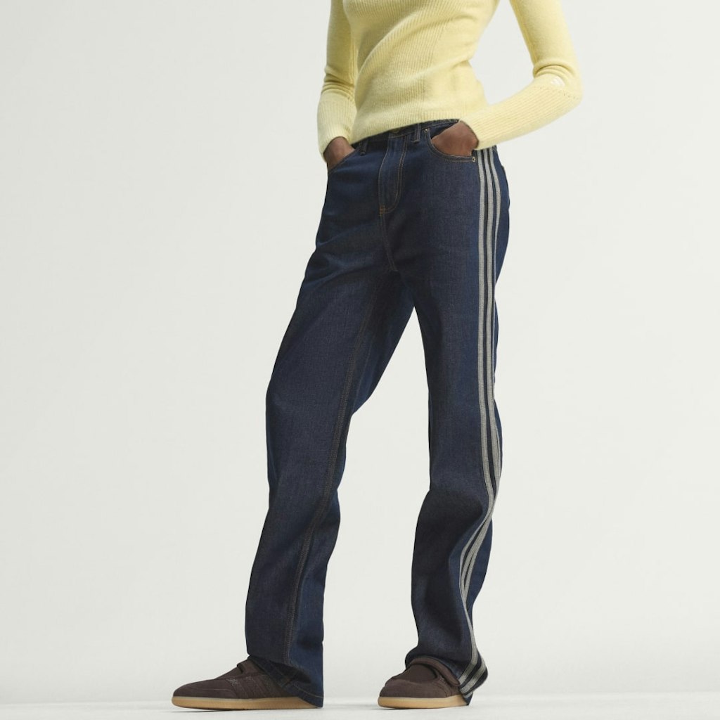 Firebird Mid-Rise Straight Denim Pants: $100