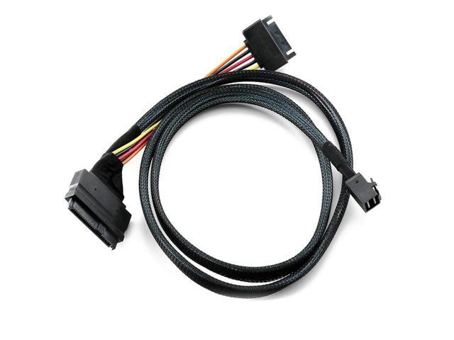 SFF-8643 to SFF-8639 Mini SAS HD to U.2 Cable with 15-Pin SATA Power: $15.49 SFF-8643 to SFF-8639 Mini SAS HD to U.2 Cable with 15-Pin SATA Power: $15.49