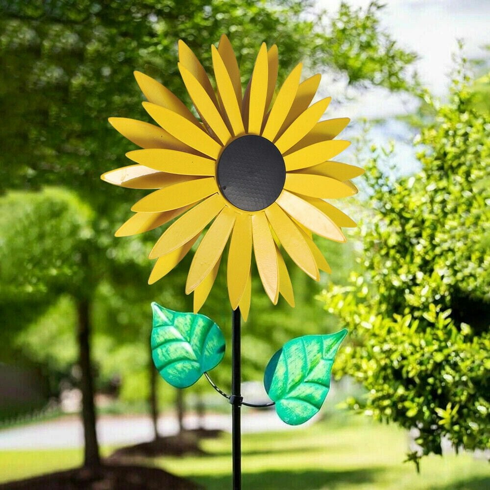 Paddsun 3D Metal Sunflower Wind Spinner: $11.30 Paddsun 3D Metal Sunflower Wind Spinner: $11.30