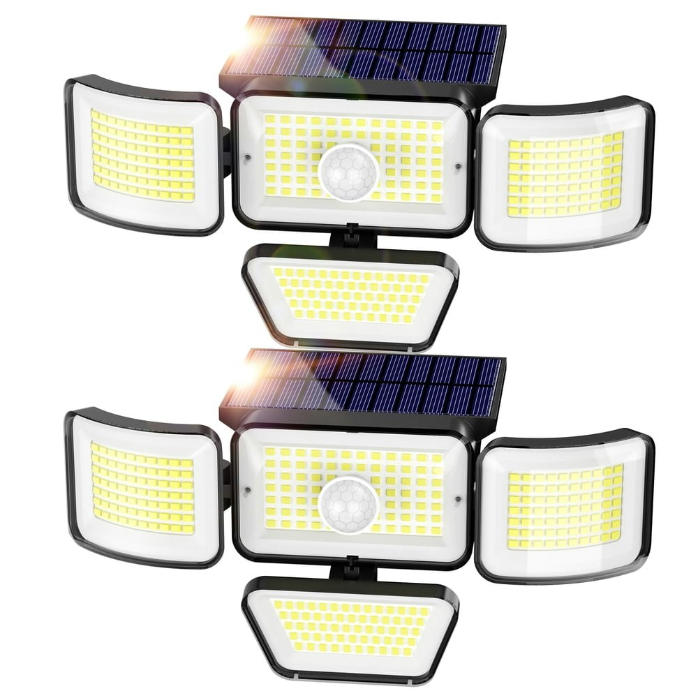 Daybetter 3,000-Lumen 4-Head Solar Security Lights 2-Pack: $22.99 Daybetter 3,000-Lumen 4-Head Solar Security Lights 2-Pack: $22.99