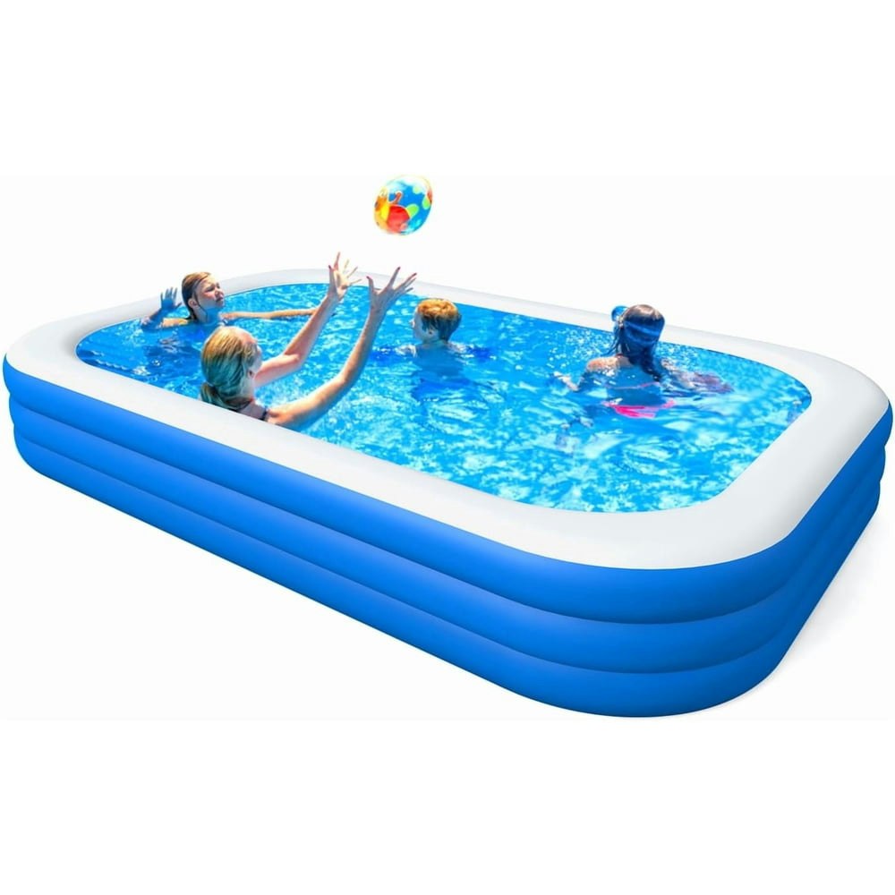 Cowin 120" x 72" x 22" Inflatable Swimming Pool: $53.98 Cowin 120" x 72" x 22" Inflatable Swimming Pool: $53.98