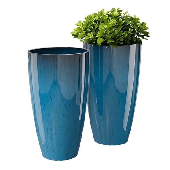 21-inch Tall Outdoor Planter 2-Pack: $61.74 21-inch Tall Outdoor Planter 2-Pack: $61.74