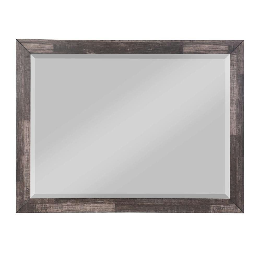 Juniper 36-inch Modern Rectangle Dark Cherry Framed Mirror: $129.60 Juniper 36-inch Modern Rectangle Dark Cherry Framed Mirror: $129.60