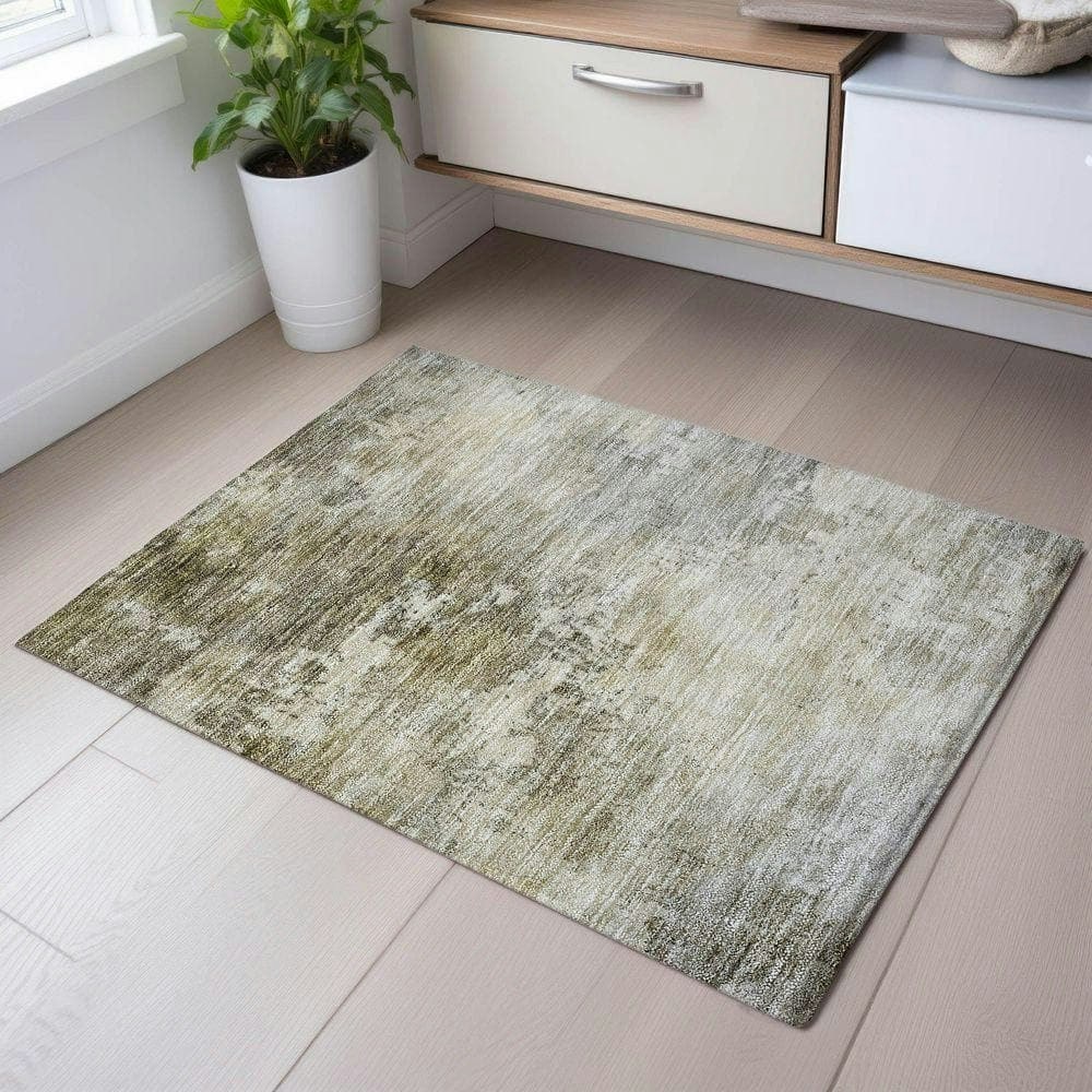 Mayfield AMF1158 Abstract 2'x3' Area Rug: $24.37