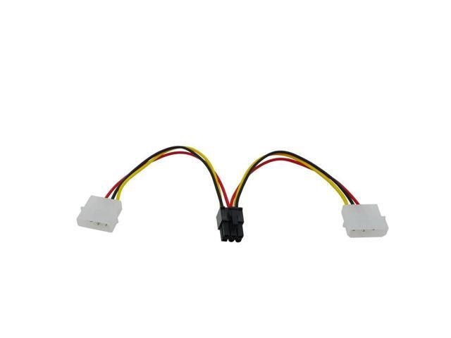 4-Pin Molex to 6-Pin PCI-E Power Adapter Cable: $11.39 4-Pin Molex to 6-Pin PCI-E Power Adapter Cable: $11.39