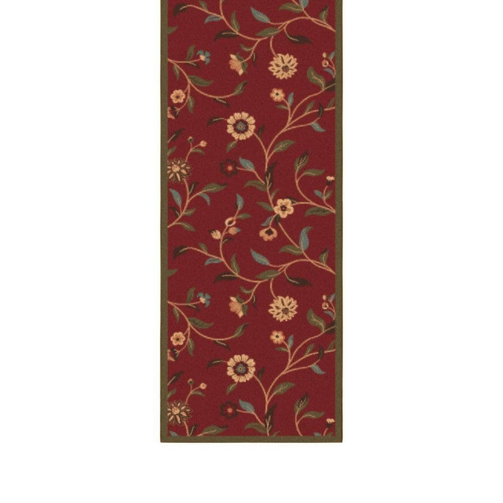 Homeline 2' x 29' Non-Slip Floral Runner Rug: $96.51