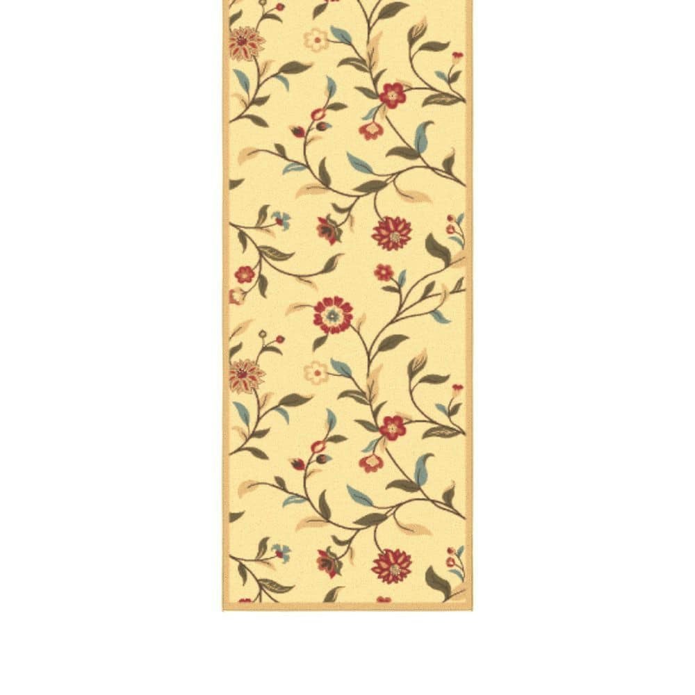 Homeline 3' x 29' Non-Slip Rubberback Floral Runner Rug: $135.45 Homeline 3' x 29' Non-Slip Rubberback Floral Runner Rug: $135.45
