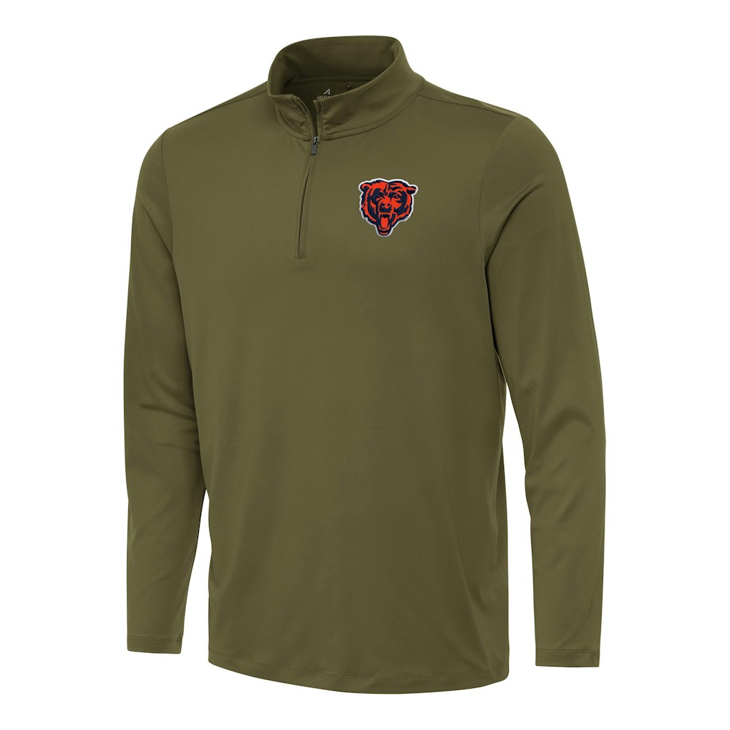 Men's Antigua Chicago Bears Quarter-Zip Top: $87.99 Men's Antigua Chicago Bears Quarter-Zip Top: $87.99