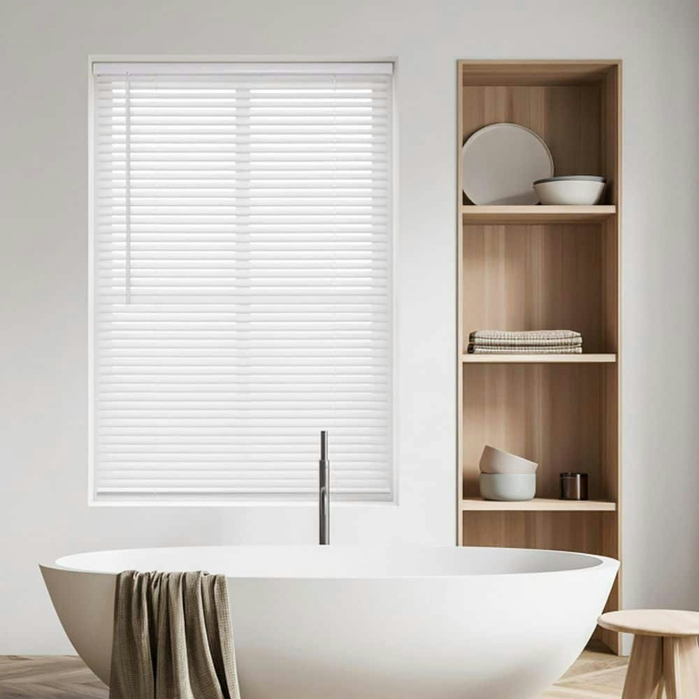 56" x 60" Cordless Room Darkening Vinyl Mini Blinds: $35.85 56" x 60" Cordless Room Darkening Vinyl Mini Blinds: $35.85