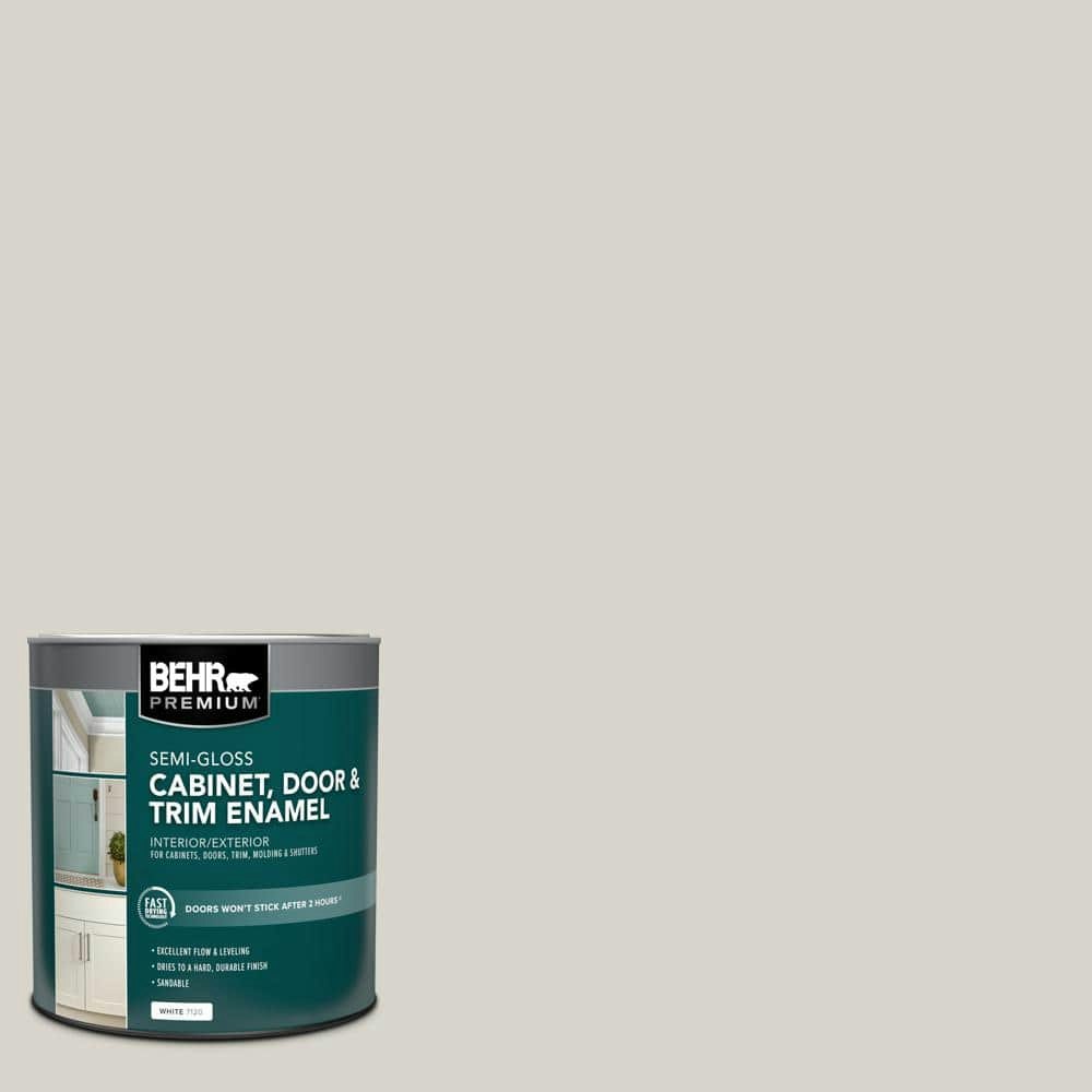 Behr Cabinet, Door and Trim Semi-Gloss Enamel 1-Quart Paint: $25.98 Behr Cabinet, Door and Trim Semi-Gloss Enamel 1-Quart Paint: $25.98