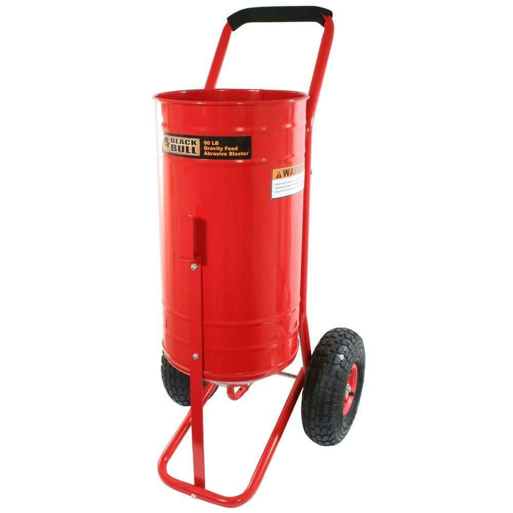 18-inch 90-pound Gravity Feed Abrasive Blaster: $270.78 18-inch 90-pound Gravity Feed Abrasive Blaster: $270.78