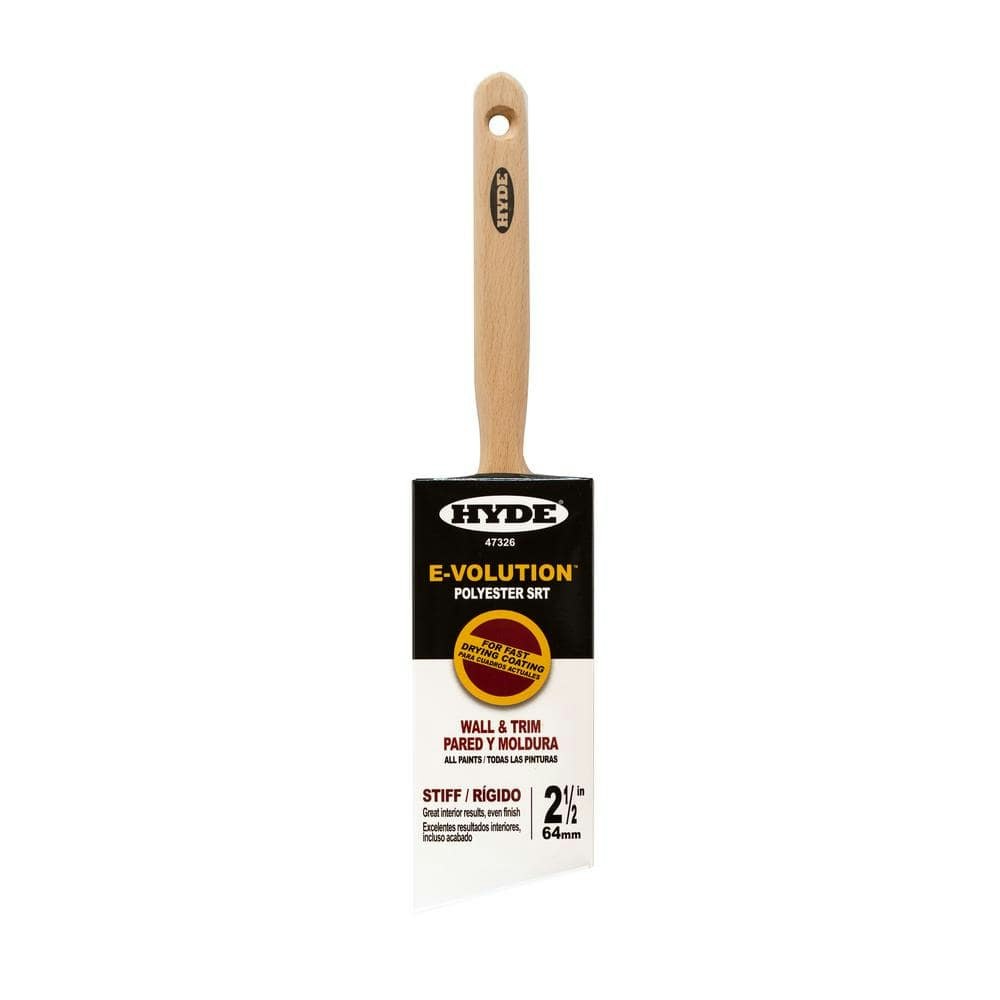 2.5-inch E-Volution Angular Sash Paint Brush: $9.89 2.5-inch E-Volution Angular Sash Paint Brush: $9.89