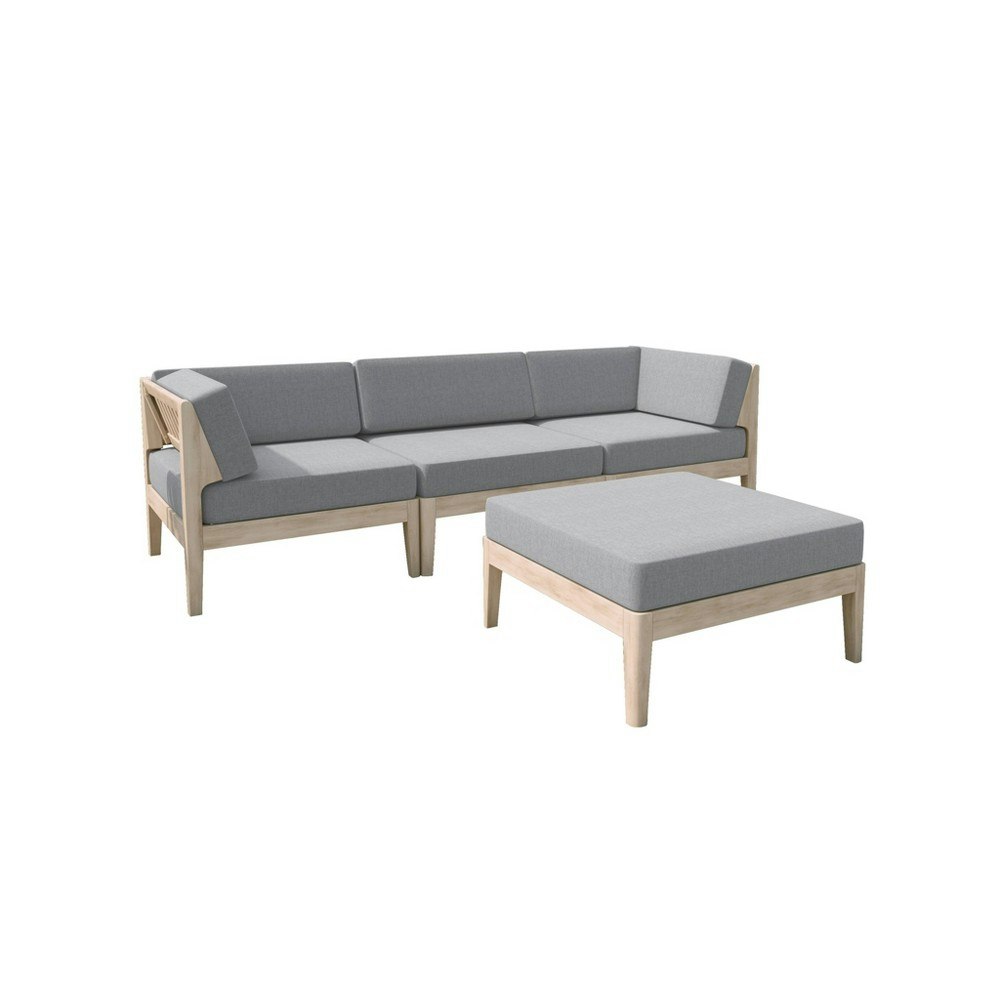 Linon Summerlyn 4-Piece Acacia Patio Seating Set: $999.99