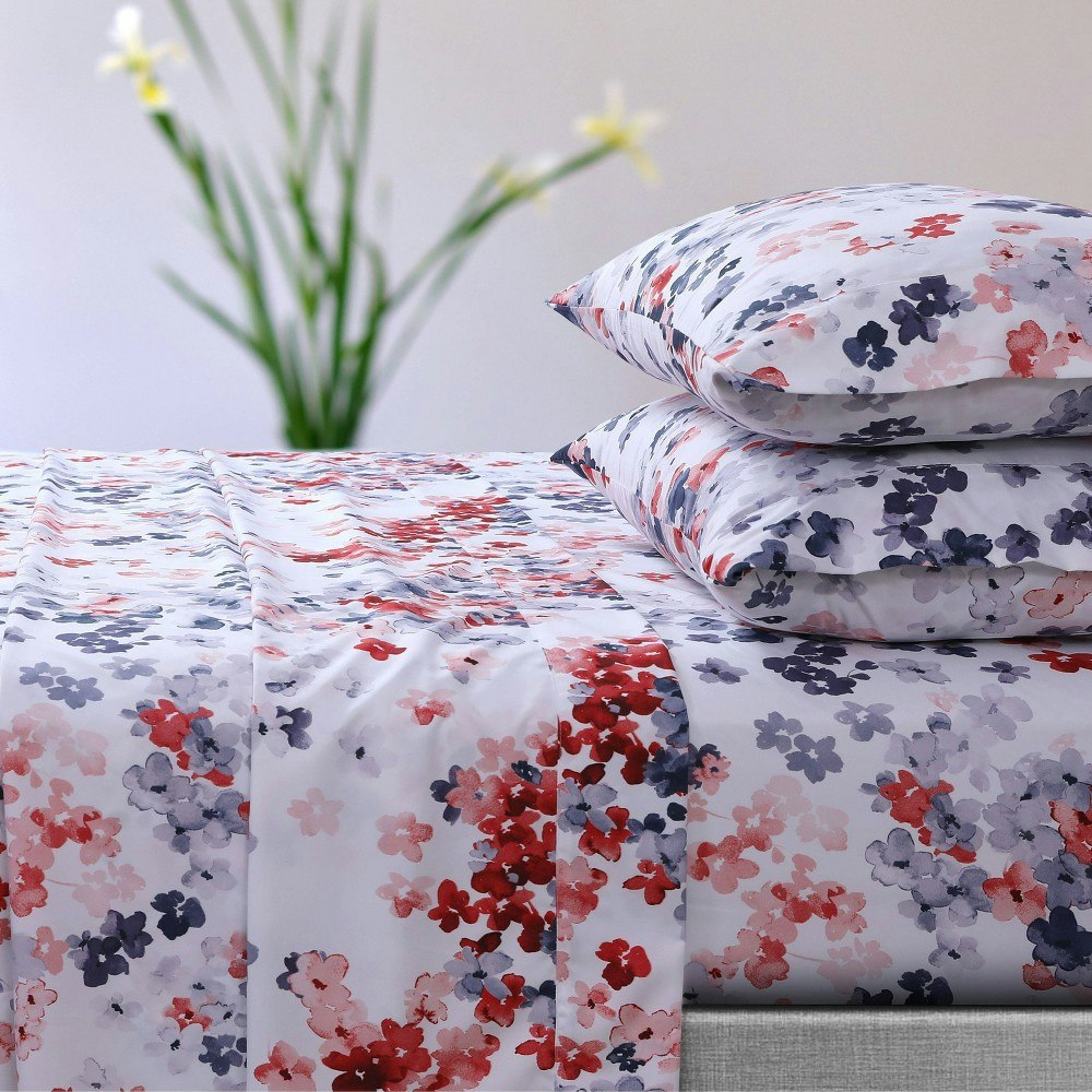 Azores Home Queen 110-GSM Microfiber Sheet Set: $23.99