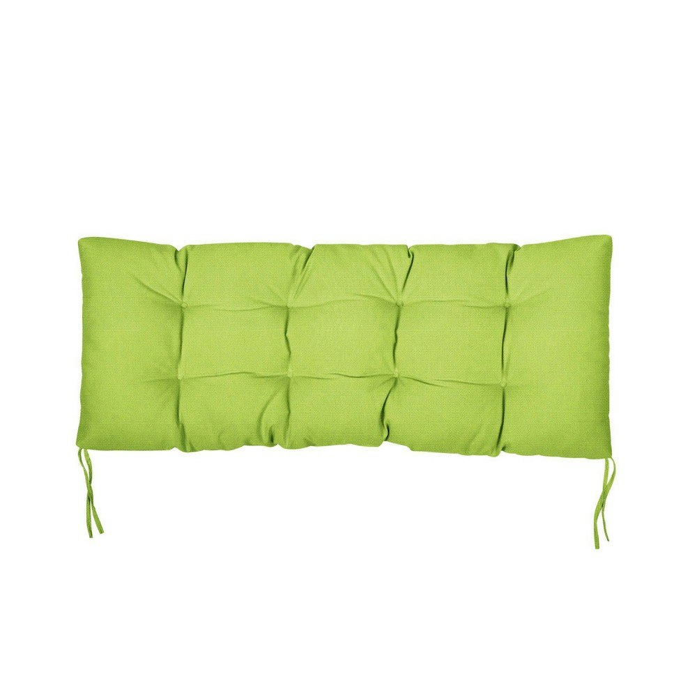 37" x 17" x 2" Sunbrella Canvas Tufted Outdoor Bench Cushion: $120.99 37" x 17" x 2" Sunbrella Canvas Tufted Outdoor Bench Cushion: $120.99