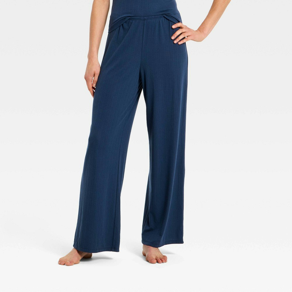 Auden Women's Ribbed Cooling Jersey Pajama Pants: $25 Auden Women's Ribbed Cooling Jersey Pajama Pants: $25