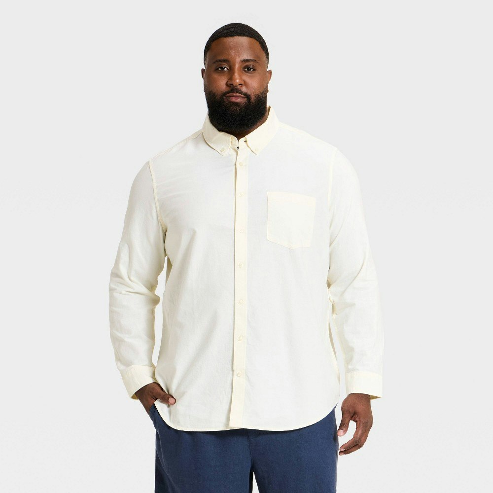 Goodfellow & Co Men's Big & Tall Oxford Long Sleeve Button-Down Shirt: $30 Goodfellow & Co Men's Big & Tall Oxford Long Sleeve Button-Down Shirt: $30